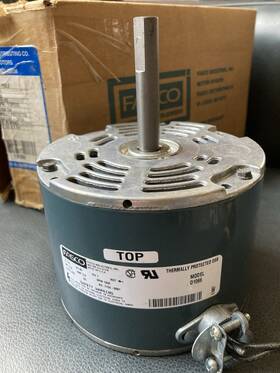 D1066 Fasco Condenser Fan Motor 1/10 Hp 115v 3.6 Amps 1050 Rpm