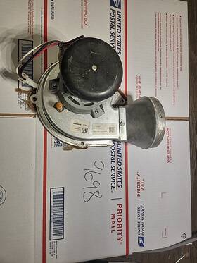 D345981p01 Fasco 71582948 J238-137 70582948 Inducer Blower Motor Assembly
