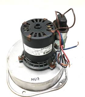 X38040314017 Fasco 70624108 Draft Inducer Blower Motor Assembly 230 V Used #m617