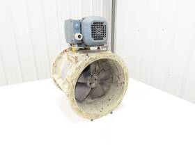 Dbro3m236 Fulta Electric Dbr03m236 Tube Axial Blower Duct Fan 14 Inch 1000 Cfm 220v 3ph