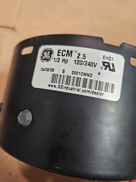 0001cmn0 Ge Ecm 2.5 1/2hp Motor Module 120/240v 9/14/05