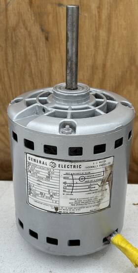 5kcp35sg619as Ge 024-18404-004 General Electric Commercial Motor 3/4 Hp 60hz Thermally Protected