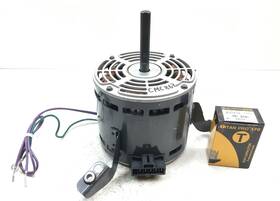 K55hxlcf-3609 Ge 13h3801 Emerson Blower Motor 1/2hp 208/230v 1075rpm Used #cmc867