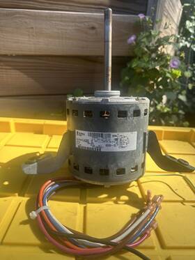 5kcp39ngv406s Ge 20046617 Furnace Blower Motor 3/4hp 115v 1075rpm 60hz 1ph 7.00a