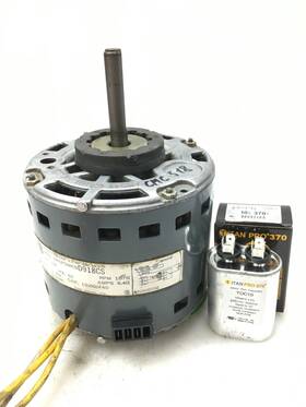5kcp39kgd918cs Ge 21a308468 Furnace Blower Motor 1/2hp 1075rpm 1ph 115v Used #cmc518