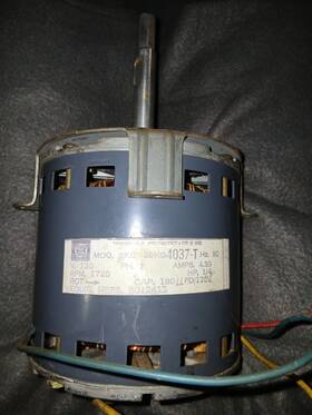 5kc29kg4037t Ge Furnace Blower Motor 1/4hp 115v 1075rpm