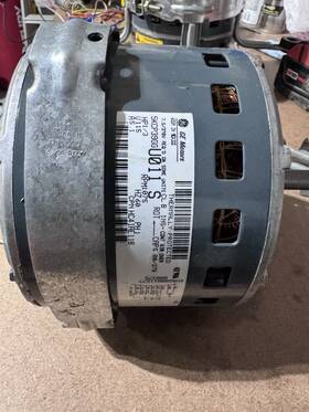 5kcp396g Ge U0 11 S Blower Motor 1/3 Hp For Bryant Furnace. 115v