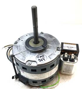 5kcp39ggd818as Ge Blower Motor 1/3hp 1075rpm 230v 1ph 21a308458 Used #cme964