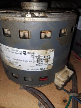 5kcp39kgr654s Ge Motors Blower Motor 1/3hp 1925rpm/3spd 230v Used 024-25823