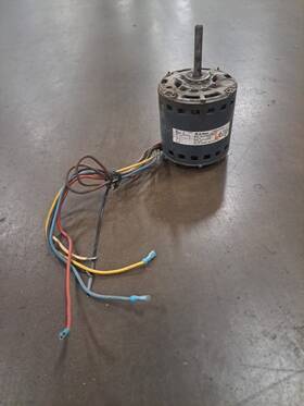 5kcp39pgp932s Ge Motors Furnace Blower Motor 3/4hp 1075rpm 4spd 115v 21d340088
