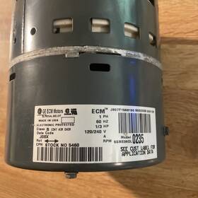 5sme39dl-0235 Ge Ecm 2.3 Motor 1/3hp 120/240v