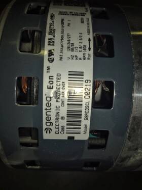 Clq0219 Ge Furnace Motor 1/3 Hp 1150 Rpm