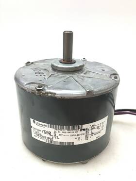 5kcp39bfy580s Ge D672871p01 1/12 Hp Trane 200/230v Rpm 810 Fan Motor Used #mc156