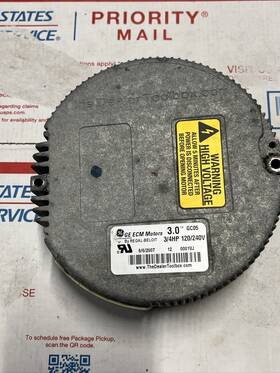 Gc05 Ge Ecm Motors 3.0 3/4hp 120/240v Blower Motor Control Module 6/6/2007