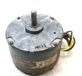 5kcp39bgn758bs Ge Hc33ge230a Condenser Motor 1/10hp 230v 1100rpm Used #mc77