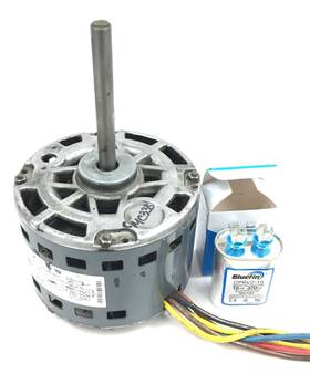 5kcp39fgr532as Ge Hc41ae210a Blower Motor 1/4hp 1075rpm 208-230v 3spd 1ph Cmc338