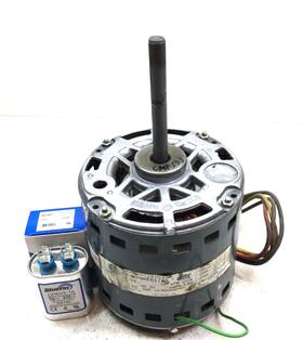 5kcp39ngf617as Ge Hc43ve211c Blower Motor 1/2hp 208/230v 1075 Rpm Used Cmp393