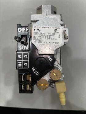 Ef33cw191 Gemini 36g55 Gas Valve