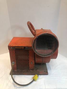 Ep8-5010 General Ep-8 Industrial Blower Fan .33hp 1277 Cfm 8 Inch Duct