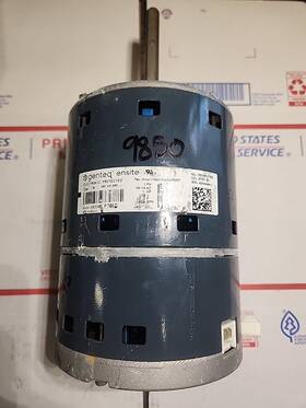 5sea39mlp7065 Genteq 107257-03 Ensite Kj09 Programmable Blower Motor 1hp 120v