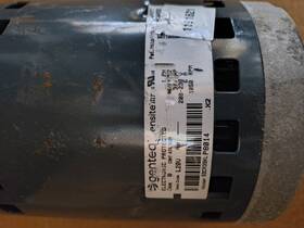 Genteq 55cgr39kl P8014 1 Phase 230v Gray Steel Corded Electric Blower Motor