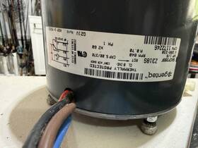 Genteq 5kcp39bf 1/8 Hp Fan Motor Z318s