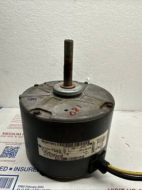 5kcp39dgy543 Genteq Hc37ce219a 1/5hp 230v 1100rpm 1.10a #081