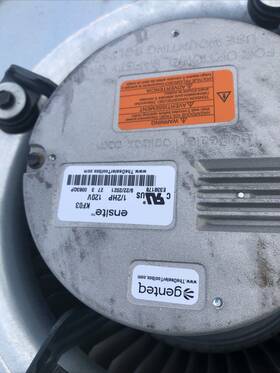 5sba39flp7029 Genteq Ensite Furnace Motor 1/2 Hp 120v