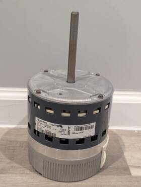 5sba39glv5297 Genteq Eon Ecm Blower Motor 1/2hp 120/240v 1050rpm Hd44ar135 Hd03