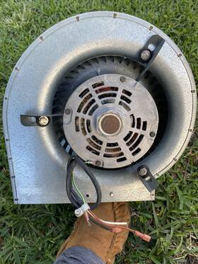 71241125 Genteq Complete Hvac Blower Assembly 115v 1/2hp 1625rpm Motor