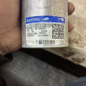 Cpt00691 Genteq 97f9897 60 F Motor Run Capacitor