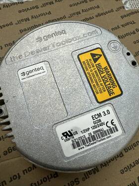 Gc09 Genteq 3/4 Hp 120/240 V Ecm Module Only For Ccw Le Rotation Used