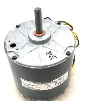 5kcp39mgk609as Genteq Hc41ge229 Condenser Motor 1/3hp 230v 1100 Rpm Used #mb514