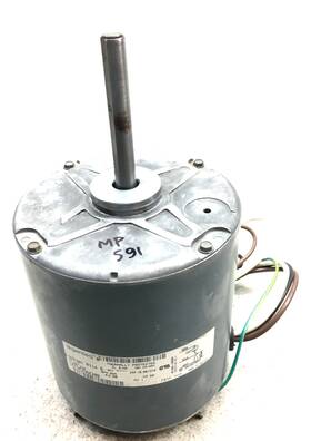 Genteq Hc43ge208 5kcp39pfr114s Condenser Motor 1/3hp 208/230v 825rpm Used #mp591