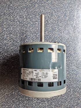 Hd42ae237 Genteq 5sme390x Ecm Blower Motor 1/3hp 1050rpm 208-230v Ccw