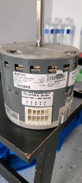 5sme39dxl162 Genteq Hd44ar224 United Hvac Motors Ge Ecm X13 1/2 Hp Blower Motor