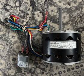 S1-02435734000 Genteq F48aa23a50 Furnace Blower Motor 1/3hp 1075rpm 4sp 115v 3.8a Used30days