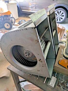 S1-02442184000 Genteq 1hp 2-shaft Hvac Blower Motor W Capacitor And Squirrel Cage