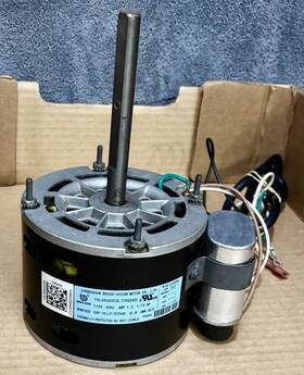 Y6l696a503l Genteq Reznor 196243 Fan Motor Zhongshan Broad-ocean 115v 1/15hp Checked