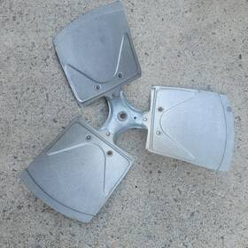 0150m00018 Goodman Carrier Fan Assembly 3 Blade 22 Inches Long 24 Pitch Ccw