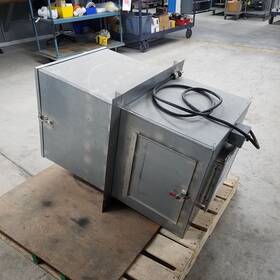 Sq-95-d-x Greenheck Square Centrifugal Inline Fan With Housing And H2010 Filter