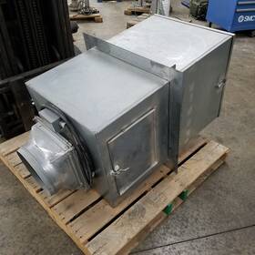 Sq-95-dgex-qd Greenheck Centrifugal Inline Fan With Housing 24x24x11-1/2 Inch Filter