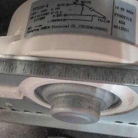 Yy510-4 Guangdong Faroo Electrical Co. Ltd Blower Wheel Motor 120v 0.18a 1 Phase Metal Plastic