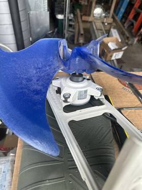 Guangdong Welling Zkfn-34-10-1l Axial Fan Motor 310v 1-phase Brushless