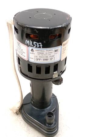 Gpp-1mh-1p Hartell 71637335 Ice Machine Pump 803338 For Fasco 120v Used #mk537