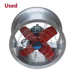 022603 Haywhnkn Used 220v 24ftft Cylinder Pipe Fan Explosion-proof Axial