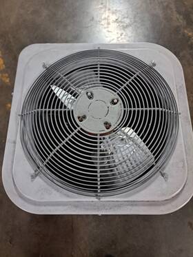 1178837 Heil Tempstar Grille / Fan Guard Exhaust - Dark Gray Used