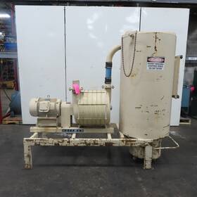 T2b06 Hoffman 20hp 3ph Exhauster Blower T-series Compressor 230/460v With Tank