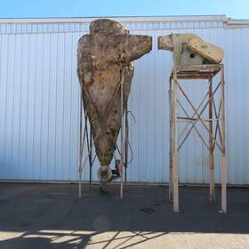 Hf15 Honeyville 40hp Cyclone Dust Collector System 230/460v 3ph With Airlock