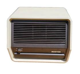 2581 Hunt Boston Fan Air Filter Pull Out Tray Brown Beige 120v Ac Vintage